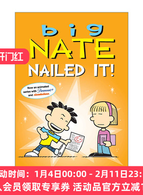 英文原版 Big Nate Nailed It 大内特28 英文版 进口英语原版书籍