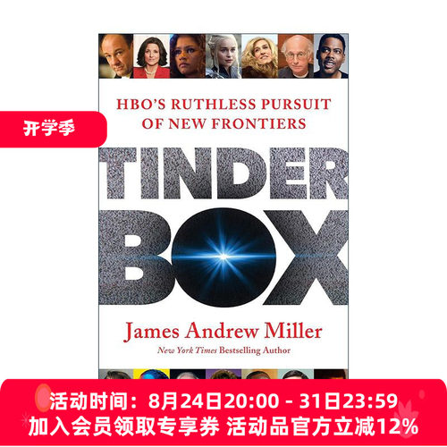 英文原版 Tinderbox 提线木偶 HBO对新领域的无情追求 精装 英文版 进口英语原版书籍