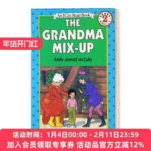 英文原版 The Grandma Mix-Up 奶奶大混战 汪培珽第四阶段书单 I Can Read 2分级阅读 英文版 进口英语原版书籍