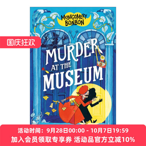 英文原版 Montgomery Bonbon Murder at the Museum 蒙哥马利·邦邦 博物馆谋杀案 英文版 进口英语原版书籍