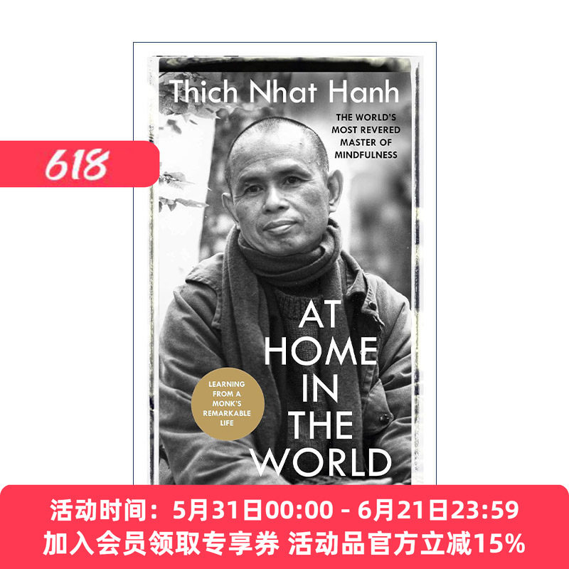 英文原版 At Home In the World 世界中的家 一行禅师自传 英文版 进口英语原版书籍
