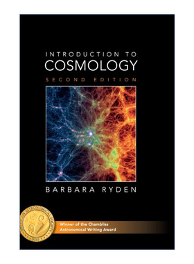 宇宙学导论  英文原版 Introduction to Cosmology Barbara Ryden 精装 英文版 进口英语原版书籍