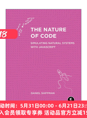 英文原版 The Nature of Code 代码本色 用JavaScript模拟自然系统 计算机编程 Daniel Shiffman 英文版 进口英语原版书籍