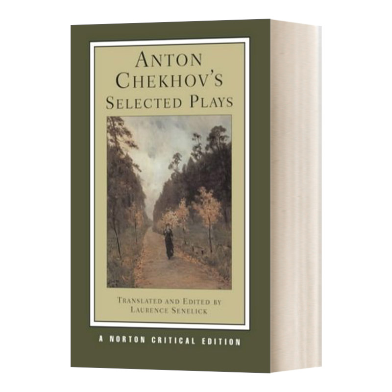 英文原版 Anton Chekhov's Selected Plays安东·契诃夫戏剧选集诺顿文学解读系列 Norton Critical Editions进口英语原版书籍