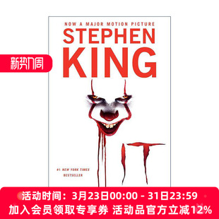 英文原版 It 它 影视封面 斯蒂芬金 英文版 进口英语原版书籍
