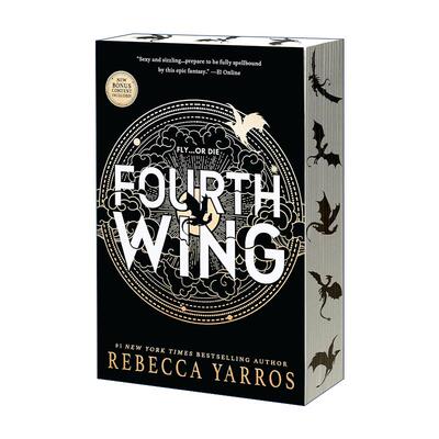 英文原版 Fourth Wing 龙骑士战争学院1 四旋翼 英文版 进口英语原版书籍