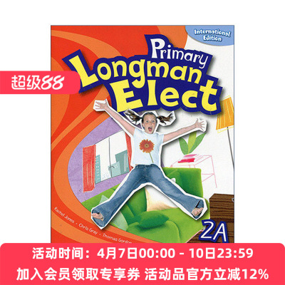 英文原版 Primary Longman Elect 2A 培生朗文小学英语教材 学生用书 英文版 进口英语原版书籍