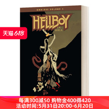 英文原版 Hellboy in Hell Library Edition 地狱男爵4 地狱小子 坠入地狱 英文版 进口英语原版书籍