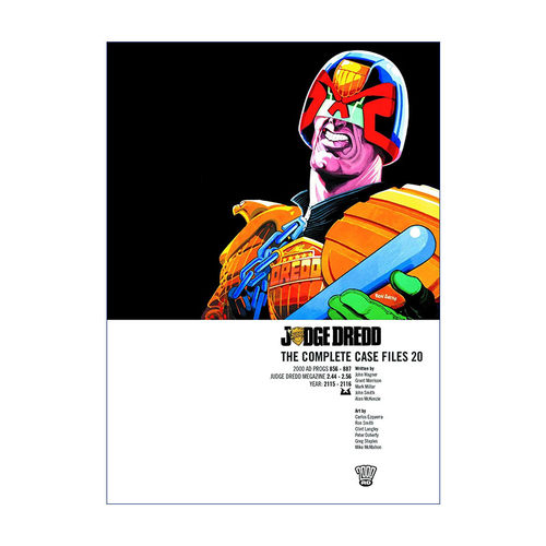 特警判官  英文原版 Judge Dredd Case Files 20 漫画合集20 英文版 进口英语原版书籍