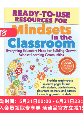英文原版 Ready-to-Use Resources for Mindsets in the Classroom 可见的学习与思维教学 英文版 进口英语原版书籍