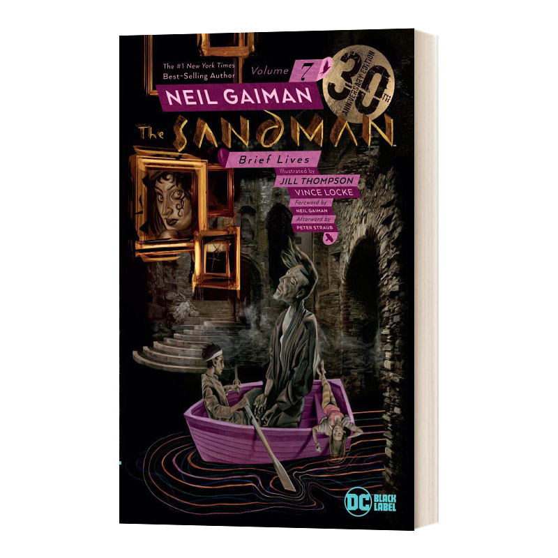 英文原版 The Sandman Vol. 7 Brief Lives - 30th Anniversary Edition 睡魔7 30周年纪念版 英文版 进口英语原版书籍