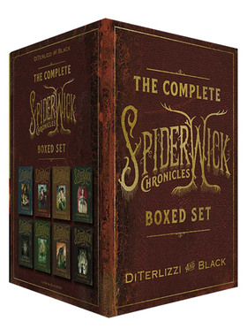 奇幻精灵历险记共8本 英文原版 The Complete Spiderwick Chronicles Boxed Set 英文版 进口英语原版书籍