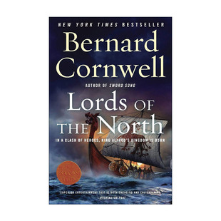 英文原版 The Lords of the North 撒克逊传说3 北方的领主 孤国春秋英剧原著 英文版 进口英语原版书籍