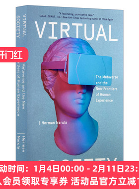 英文原版 Virtual Society Mr Exp 虚拟社会 元宇宙和人类体验新前沿 Herman Narula 英文版 进口英语原版书籍
