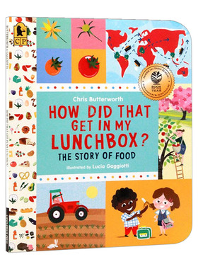 英文原版绘本 How Did That Get in My Lunchbox? 饭菜怎样来 探索绘本 儿童百科 5-9岁 英文版 进口英语原版书籍