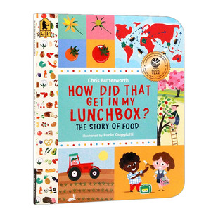 That How Lunchbox? 书籍 英文版 进口英语原版 儿童百科 Get 探索绘本 英文原版 Did 9岁 绘本 饭菜怎样来
