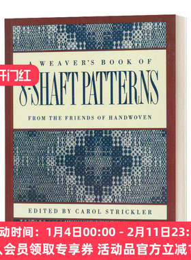 英文原版 The Weaver's Book of 8-Shaft Patterns 编织八轴图案的书 英文版 进口英语原版书籍