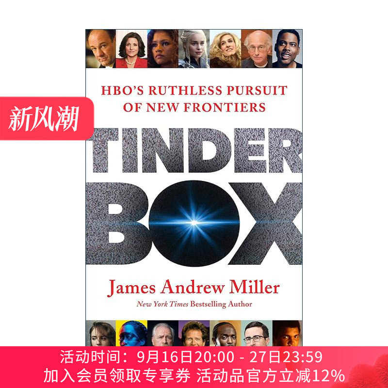 英文原版 Tinderbox 提线木偶 HBO对新领域的无情追求 精装 英文版 进口英语原版书籍