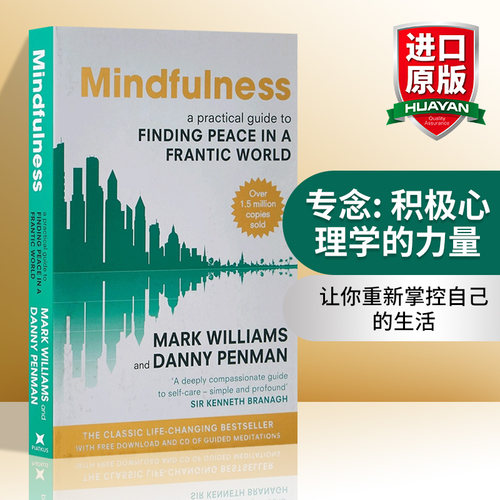 英文原版专念积极心理学的力量