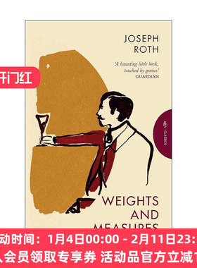 英文原版 Weights And Measures 度量衡 约瑟夫·罗特小说 英文版 进口英语原版书籍