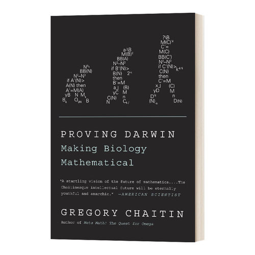 英文原版 Proving Darwin 证明达尔文 进化和生物创造性的一个数学理论 英文版 进口英语原版书籍