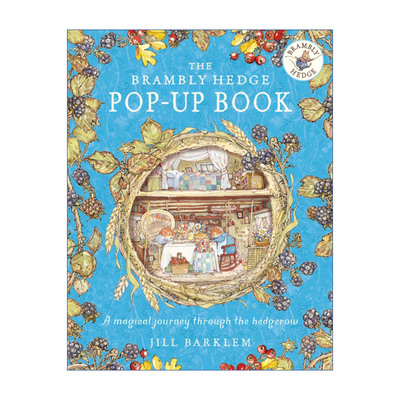 野蔷薇村的故事 英文原版 The Brambly Hedge Pop-Up Book 精装彩色立体书 英文版 进口英语原版书籍