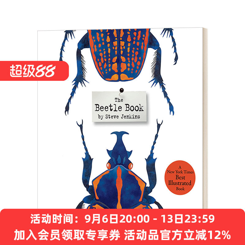 英文原版 The Beetle Book 昆虫之书 精装 英文版 进口英语原版书籍