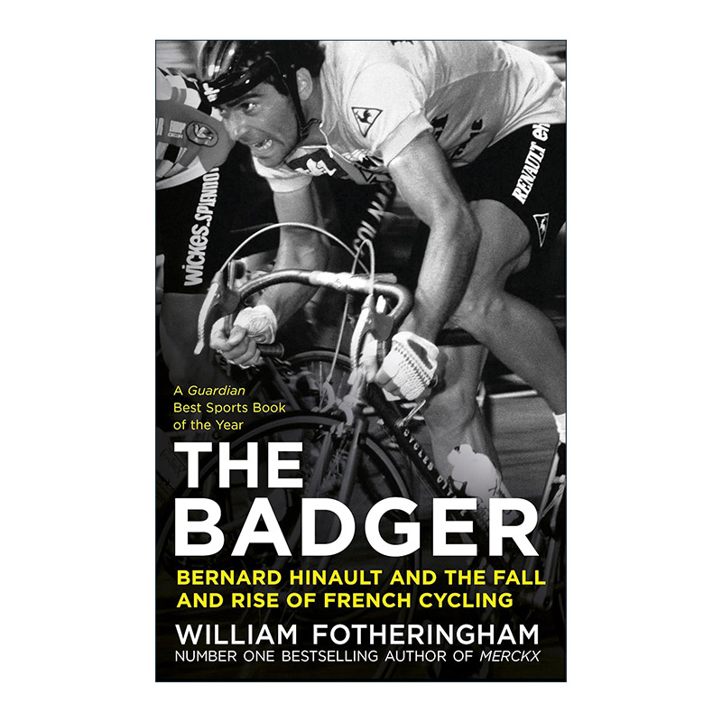 英文原版 The Badger 传奇自行车手贝纳-伊诺 法国自行车赛的沉浮 英文版 进口英语原版书籍