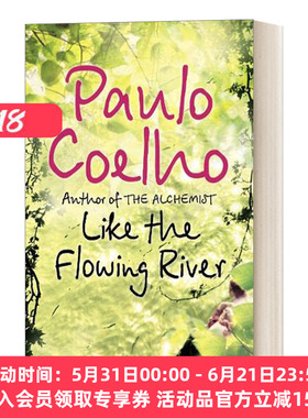 英文原版小说 Like the Flowing River 像流动的河一样 像河流一样 保罗·柯艾略 英文版 进口英语原版书籍