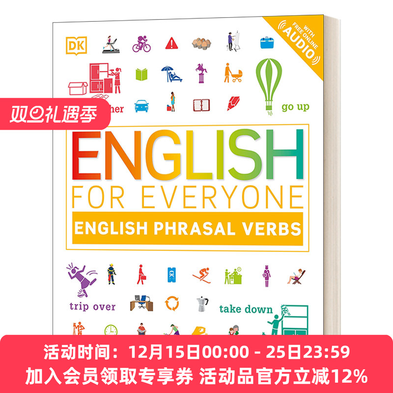 人人学英语短语动词用法1000例 英文原版 English for Everyone: Phrasal Verb 英文版 进口英语原版书籍