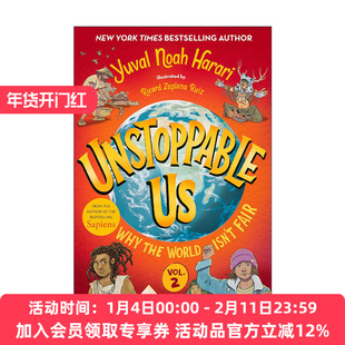 势不可挡的人类2 精装 英文原版 Unstoppable Us Volume 2 不可阻挡的我们 人类简史 儿童插图历史科普百科 英文版进口英语 书籍