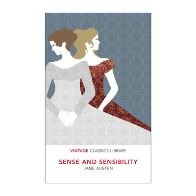 英文原版 Sense and Sensibility 理智与情感 Vintage经典图书馆系列 英文版 进口英语原版书籍