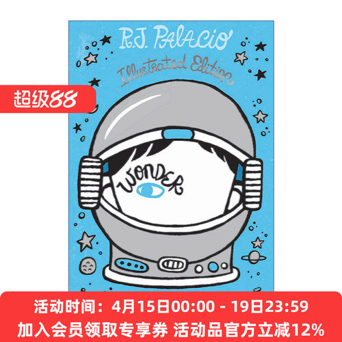 奇迹男孩 英文原版小说 Wonder Illustrated 精装插画版 Tad Carpenter 英文版 进口英语原版书籍