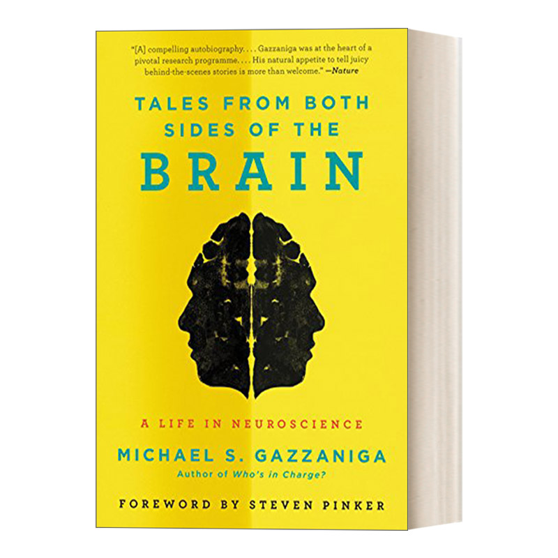 双脑记 英文原版 Tales from Both Sides of the Brain 认知神经科学之父加扎尼加自传 英文版 进口英语原版书籍