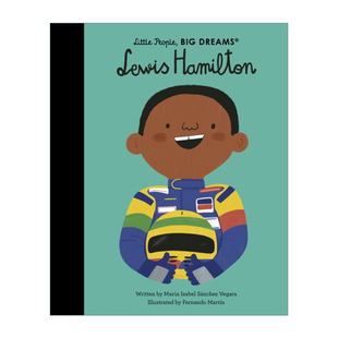英文原版 Little People, Big Dreams：Lewis Hamilton 小人物大梦想儿童精装绘本 赛车手刘易斯汉密尔顿