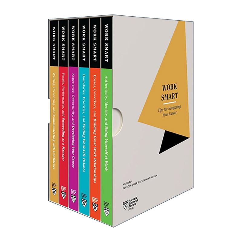 英文原版 The HBR Work Smart Boxed Set 6 Books 哈佛商业评论智能工作系列6册盒装套装 英文版 进口英语原版书籍