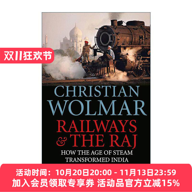 英文原版 Railways and the Raj 铁路和英属印度 印度铁路的故事 英文版 进口英语原版书籍