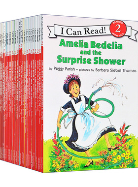 华研原版 儿童英语绘本 I Can Read Amelia Bedelia 糊涂女佣第二阶段26册 英文原版 汪培珽推荐 英文版进口书籍