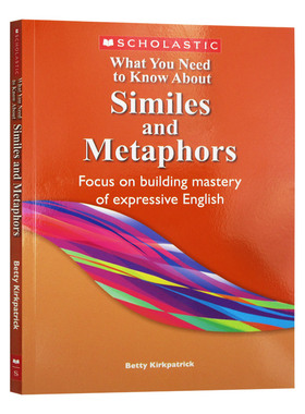 学乐明喻和暗喻词典 英文原版 What You Need to Know about Similes and Metapphors 英文版工具书 进口原版英语书籍