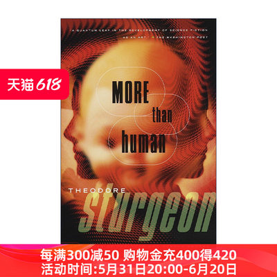 超人类  英文原版 More Than Human 雨果奖 科幻小说 Theodore Sturgeon 英文版 进口英语原版书籍