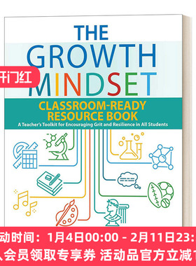 成长型思维课堂准备 英文原版 The Growth Mindset Classroom-Ready Resource Book 英文版 进口英语原版书籍