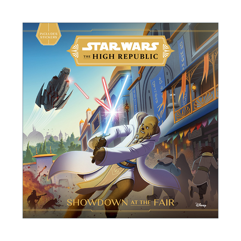星球大战共和国巅峰 英文原版 Star Wars The High Republic Showdown at the Fair 绝地之光故事书2 英文版 进口英语原版书籍