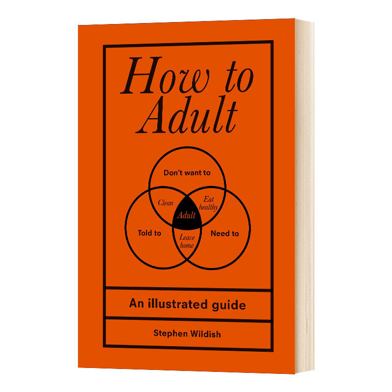 如何成为成人 英文原版 How to Adult Stephen Wildish 英文版 进口英语原版书籍