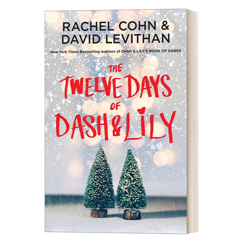 英文原版 The Twelve Days of Dash & Lily 达奇和莉莉系列2 达奇和莉莉的十二天 青春爱情浪漫小说 Rachel Cohn 英文版 进口书籍