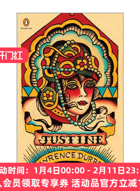 英文原版 Justine Alexandria Quartet 01 贾斯汀 亚历山大四重奏1 Lawrence Durrell英文版 进口英语原版书籍