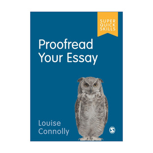Your Essay 进口英语原版 英文原版 书籍 英文版 Proofread 英美大学本科生学术指南 如何校对论文 SAGE学术技能入门系列