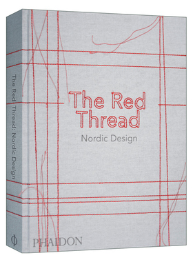 华研原版 英文原版 The Red Thread 红色的线 北欧设计 精装 英文版 进口英语原版书籍