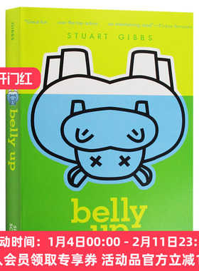 谁杀死了河马亨利 英文原版 Belly Up 一只被杀河马引出的悬念案件 外国儿童文学小说 英文版 中小学课外读物 进口原版英语书籍