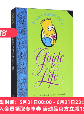 英文原版 Bart Simpson's Guide to Life 辛普森的生活指南 精装 英文版 进口英语原版书籍