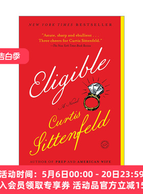 合格 英文原版 Eligible A Modern Retelling of Pride and Prejudice 傲慢与偏见的现代重述 Curtis Sittenfeld 英文版进口书籍